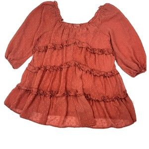 Women's Mini Dress in Rust by [love colette]
